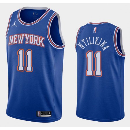 Maillot Basket New York Knicks Frank Ntilikina 11 2020-21 Jordan Brand Statement Edition Swingman - Homme
